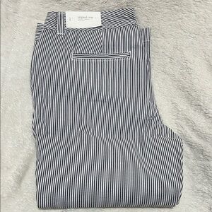 LOFT Black and White Pencil Skirt